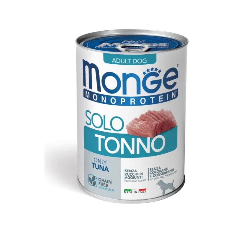 Monge Monoprotein Solo paštetas 100 % tuno, 400 g