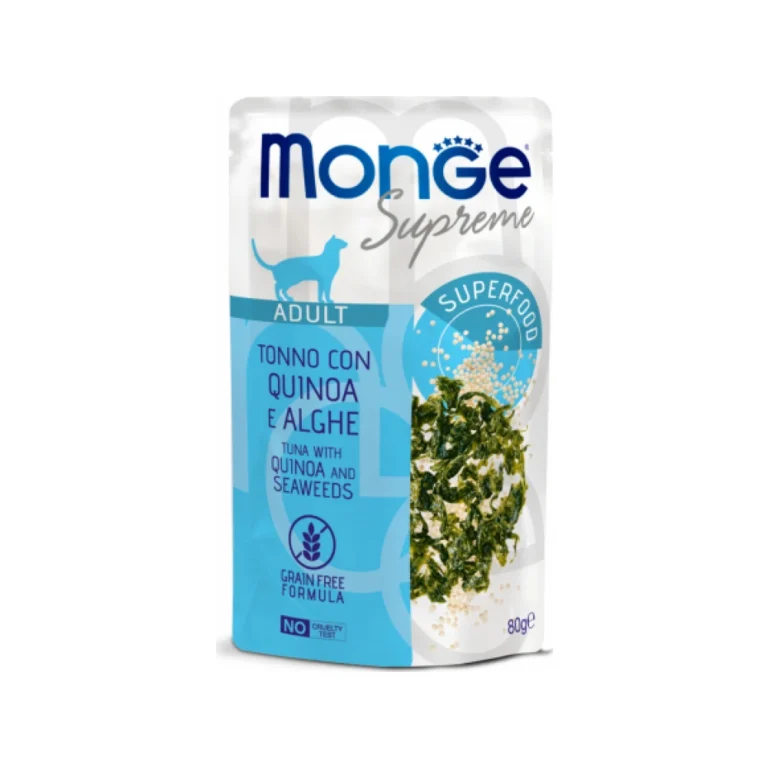Monge Supreme Adult su tunu, bolivine balanda ir jūros dumbliais, 80 g