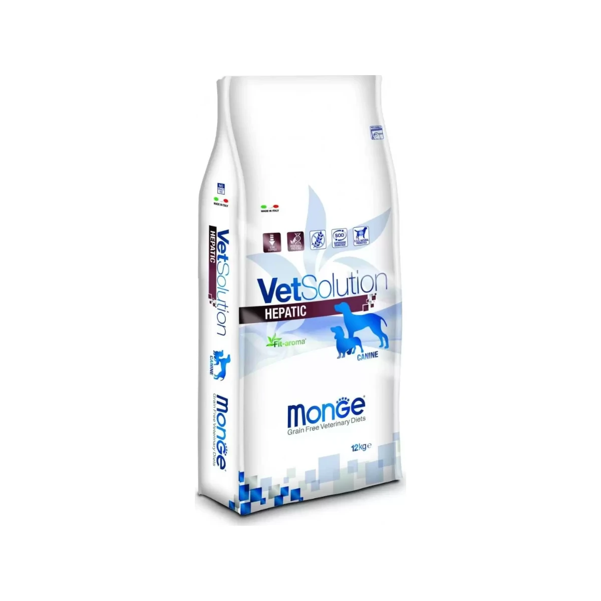 Veterinarinis maistas šunims | Monge VetSolution Hepatic, 12 kg