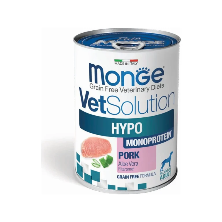 Monge VetSolution Hypo su kiauliena šunims, 400 g