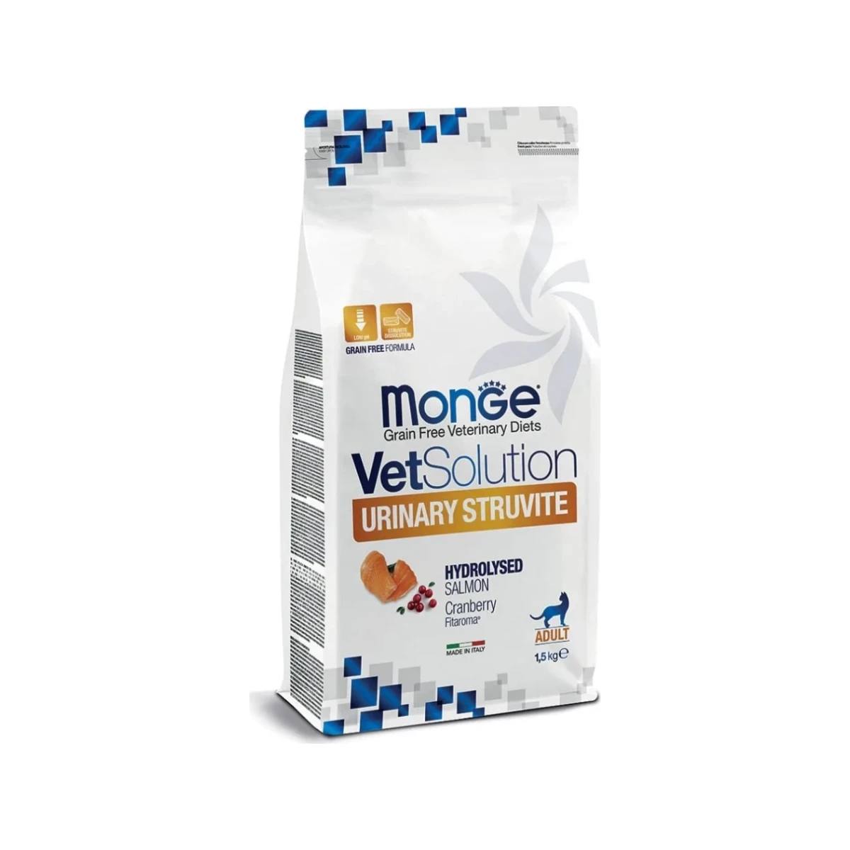 Veterinarinis maistas katėms | Monge VetSolution Urinary Struvite, 1,5 kg