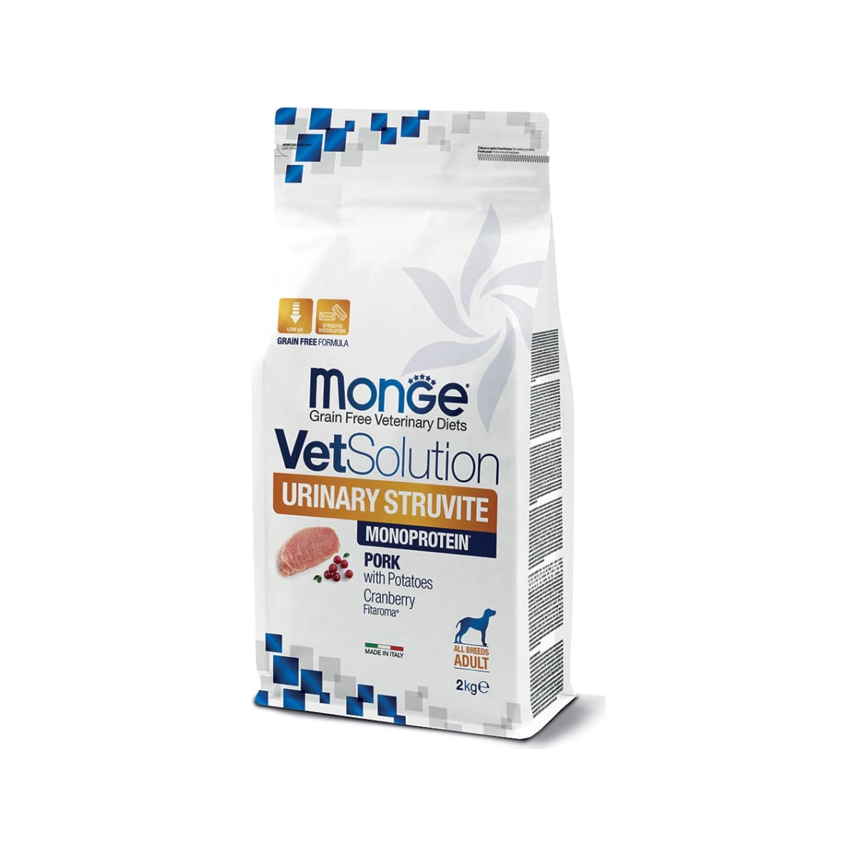 Monge VetSolution Urinary Struvite šunims, 2 kg