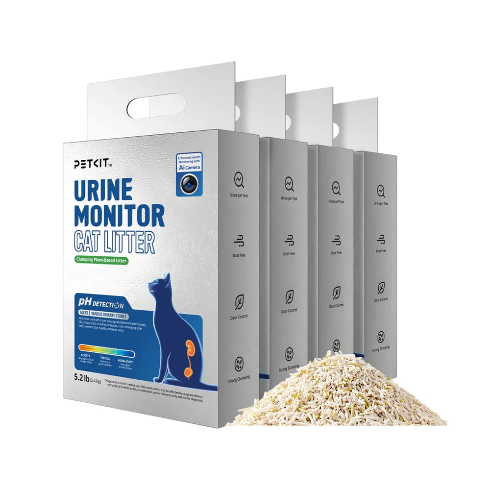 PETKIT Kačių kraikas | PETKIT Urine Monitor Cat Litter 4 vnt. (9,6 kg)