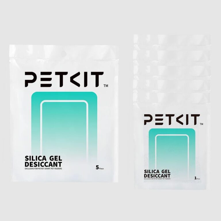 PETKIT silica gel desiccant drėgmės sugėriklis augintinių maisto dozatoriams 1 ir 5 vienetų pakuotė