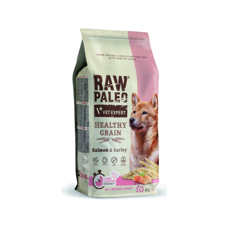 Raw Paleo Healthy Grain Salmon&Barley Adult, 10 kg