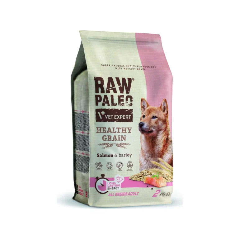 Raw Paleo Healthy Grain Salmon&Barley Adult, 2 kg