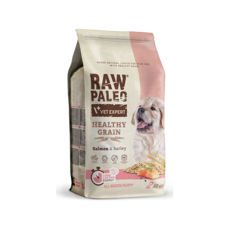 Raw Paleo Healthy Grain Salmon&Barley Puppy, 2 kg