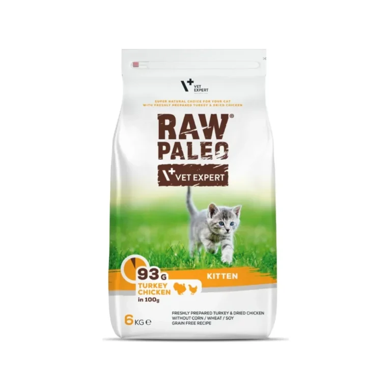 Sausas maistas katėms | Raw Paleo Kitten su kalakutiena ir vištiena, 6 kg