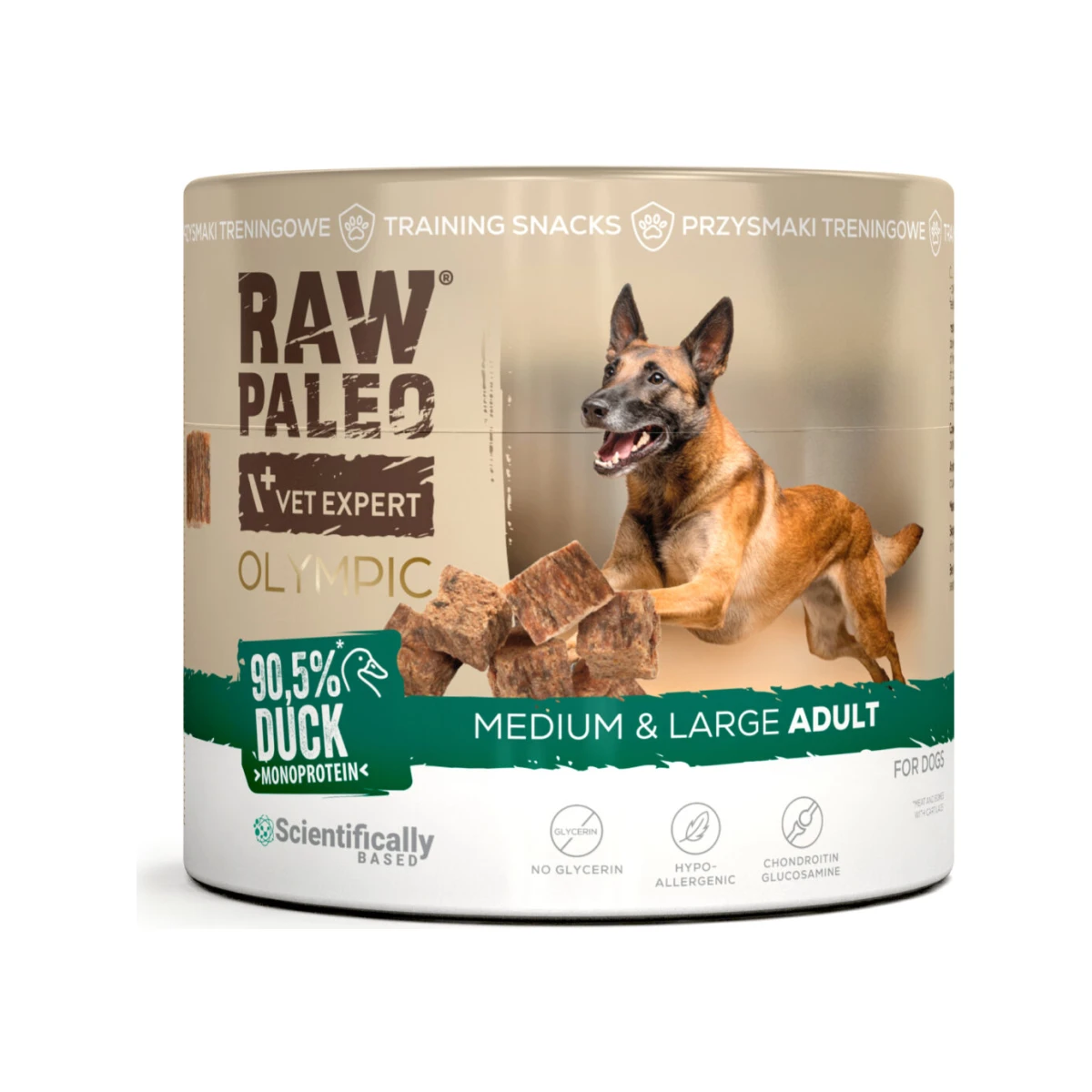 Raw Paleo Olympic Medium large su antiena, 90 g