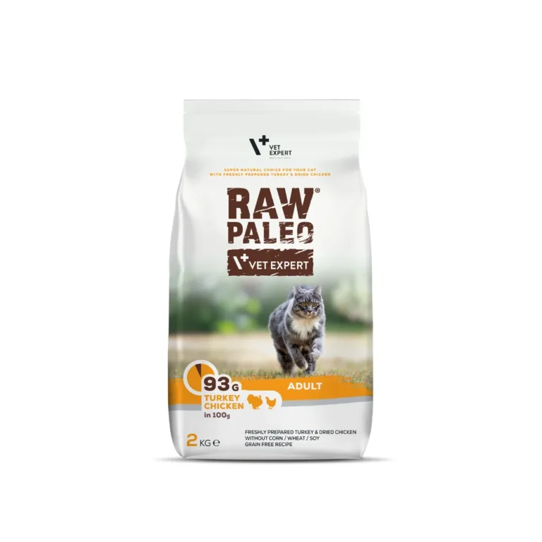 Raw Paleo Adult kalakutiena 2kg sausas maistas katėms