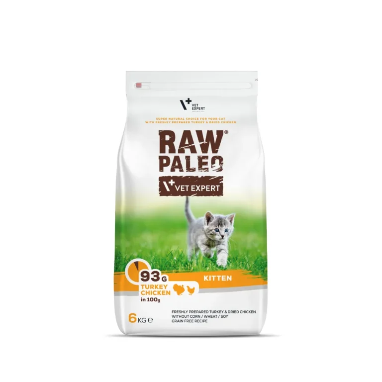 Raw Paleo Kitten kalakutiena 6kg sausas maistas kačiukams