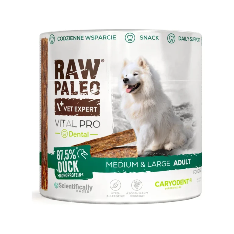 Raw Paleo Vital Pro Dental Medium large su antiena, 100 g