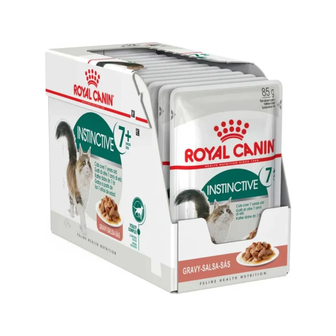 Šlapias maistas katėms | Royal Canin Instinctive 7+ padaže, 12 × 85 g
