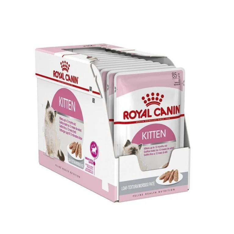 Royal Canin Kitten šlapias maistas kačiukams iki 12 mėn padaže 12x85 g