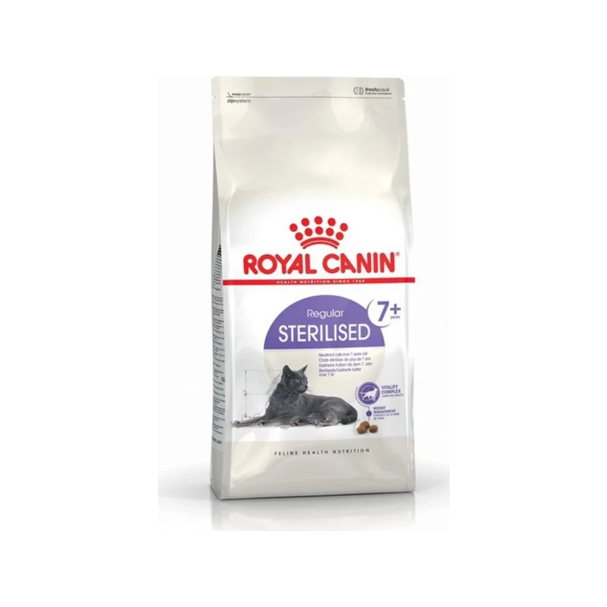 Sausas maistas sterilizuotoms katėms | Royal Canin Sterilised 7+, 1,5 kg