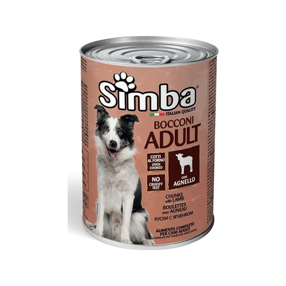 Simba Adult su ėriena, 415 g
