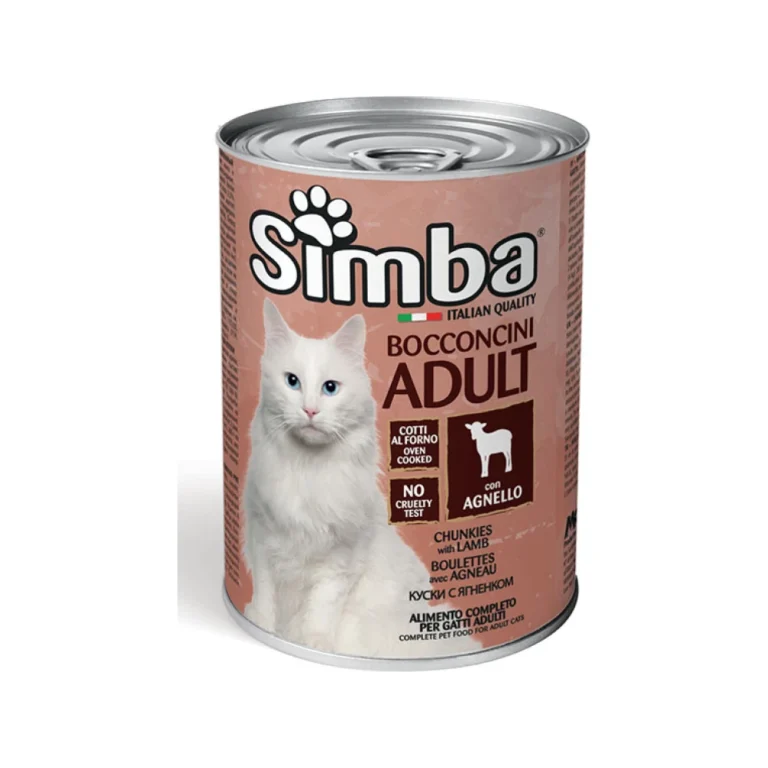 Simba gabalėliai su ėriena, 415 g