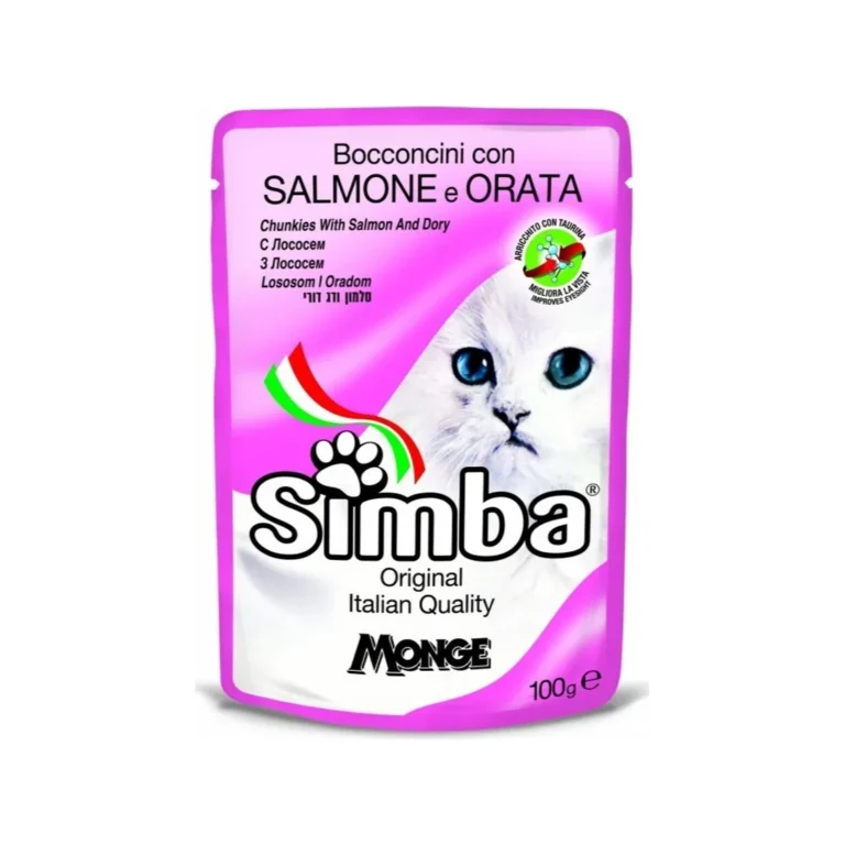 Simba gabalėliai su lašiša ir karšiu, 100 g