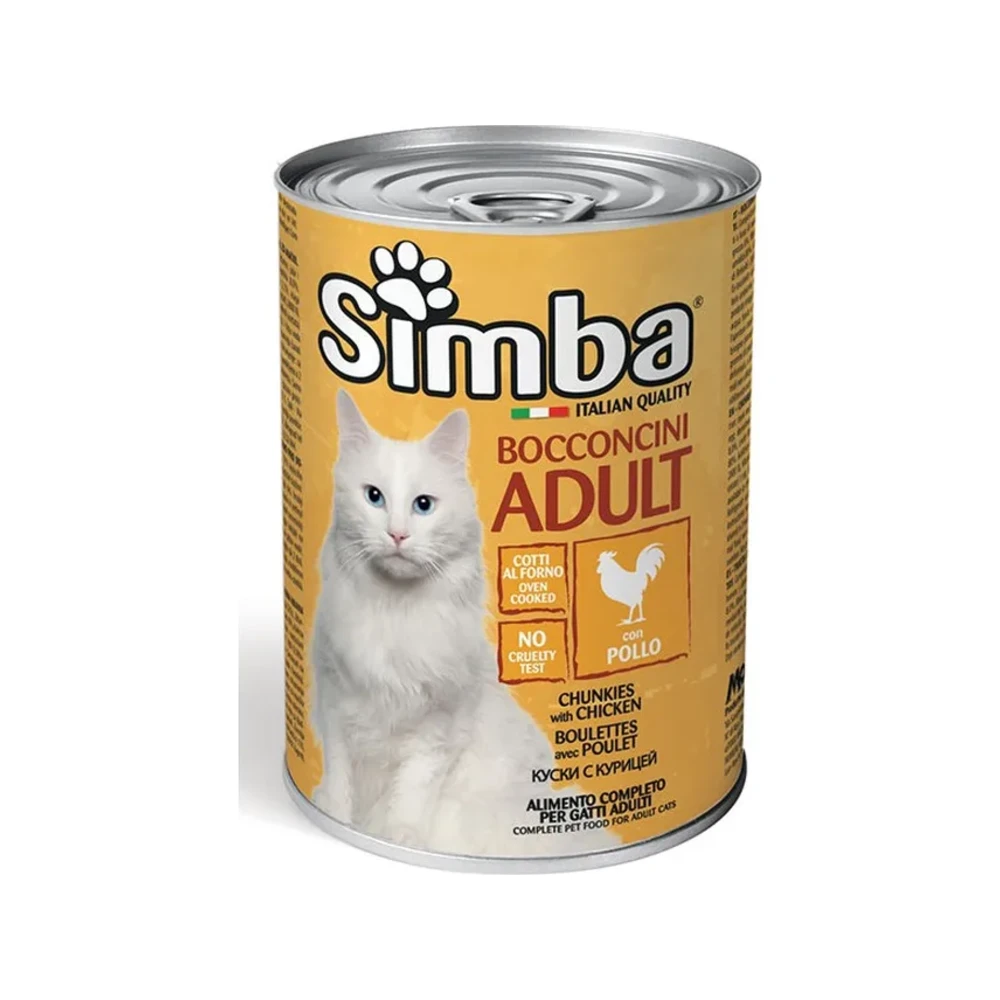 Simba gabalėliai su vištiena, 415 g