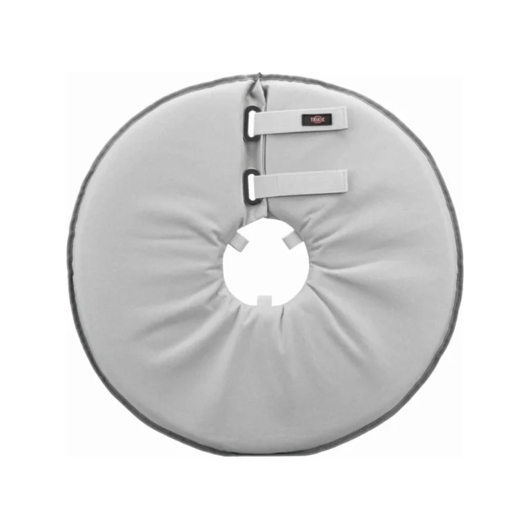 Trixie apsauginė apykaklė šunims ir katėms, poliesteris/putplastis, M, 38–42 cm / 21,5 cm, pilka