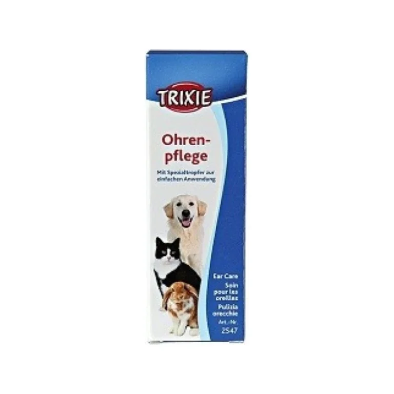 Trixie ausų priežiūros priemonė šunims ir katėms, 50 ml