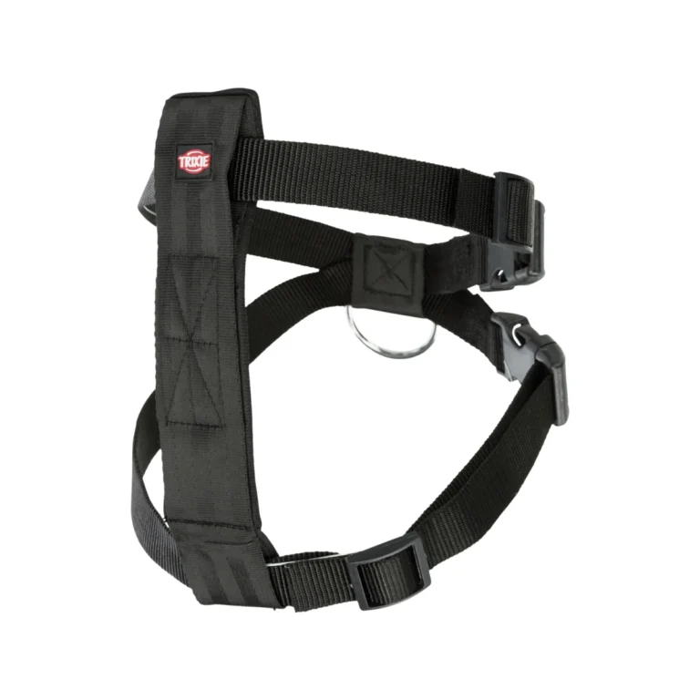 Trixie automobilinės petnešos šunims, XS–S, 20–50 cm/15 mm, juodos