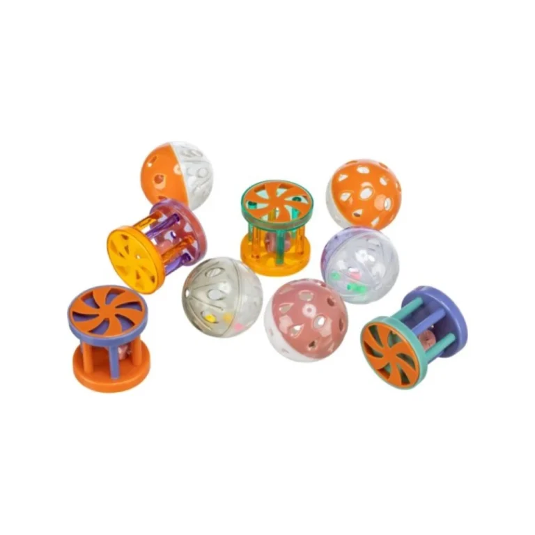 Trixie Ball-roll plastikinis kamuoliukas katėms su varpeliu, ø 4,5 cm