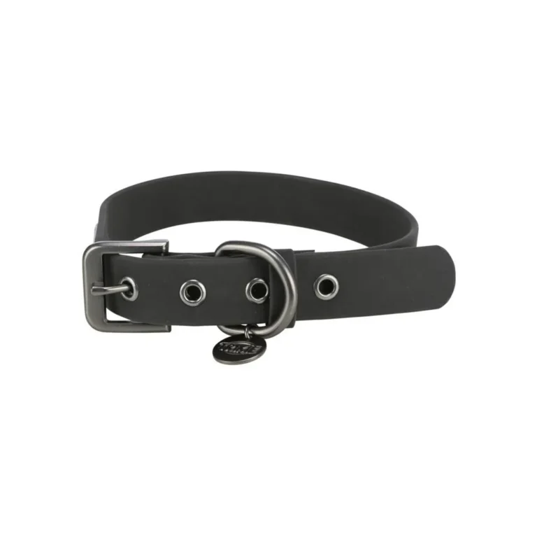 Antkaklis šunims | Trixie CityStyle PVC, S–M 30–37 cm, juodas