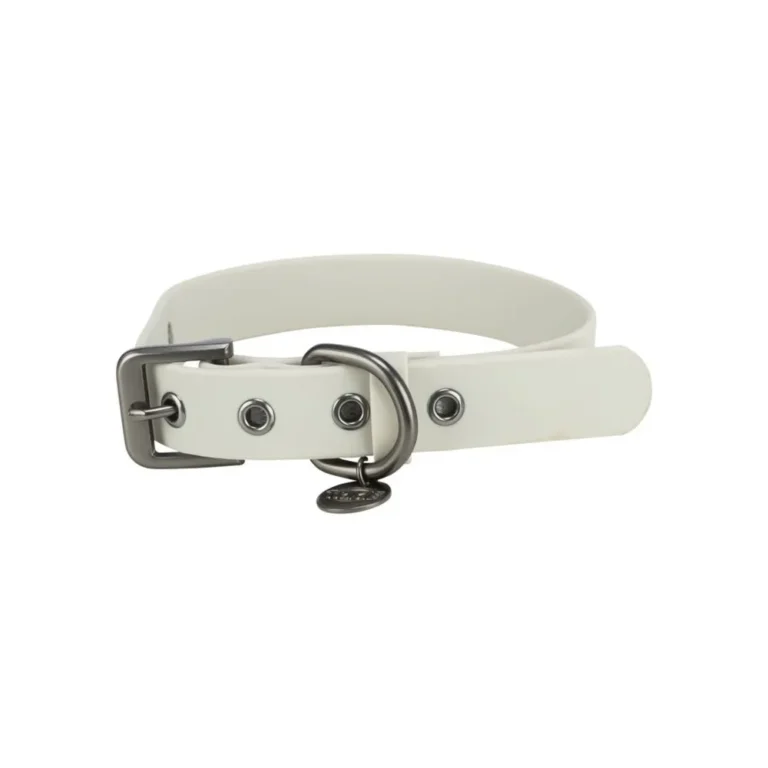 Antkaklis šunims | Trixie CityStyle PVC, S–M 30–37 cm, šviesiai pilkas