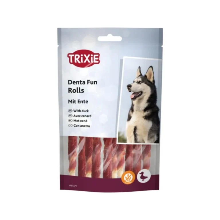 Trixie Denta Fun kramtomi antienos suktinukai, 12 cm, 10 vnt., 80 g