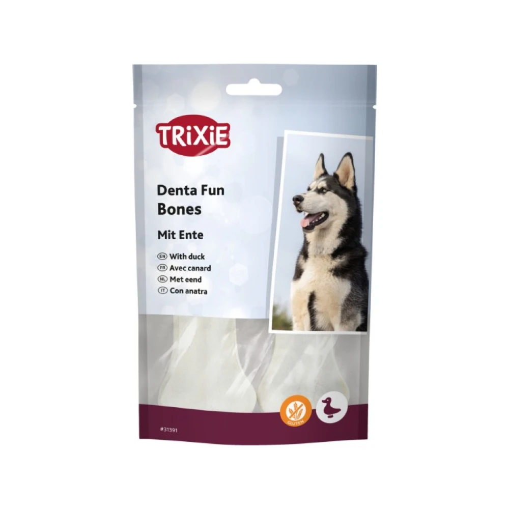 Trixie Denta Fun kramtomi kauliukai su antiena šunims, 10 cm, 2 vnt., 70 g