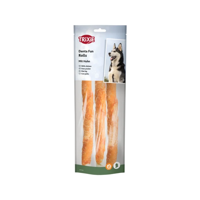 Trixie Denta Fun kramtomi suktinukai su vištiena šunims, 28 cm, 250 g