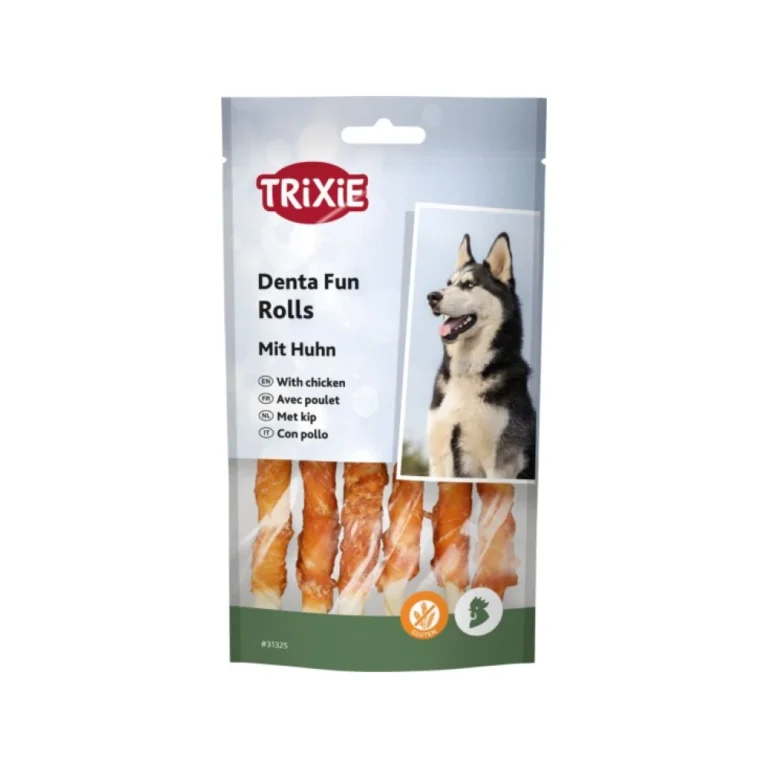 Trixie Denta Fun kramtomi vištienos suktinukai šunims, 70 g
