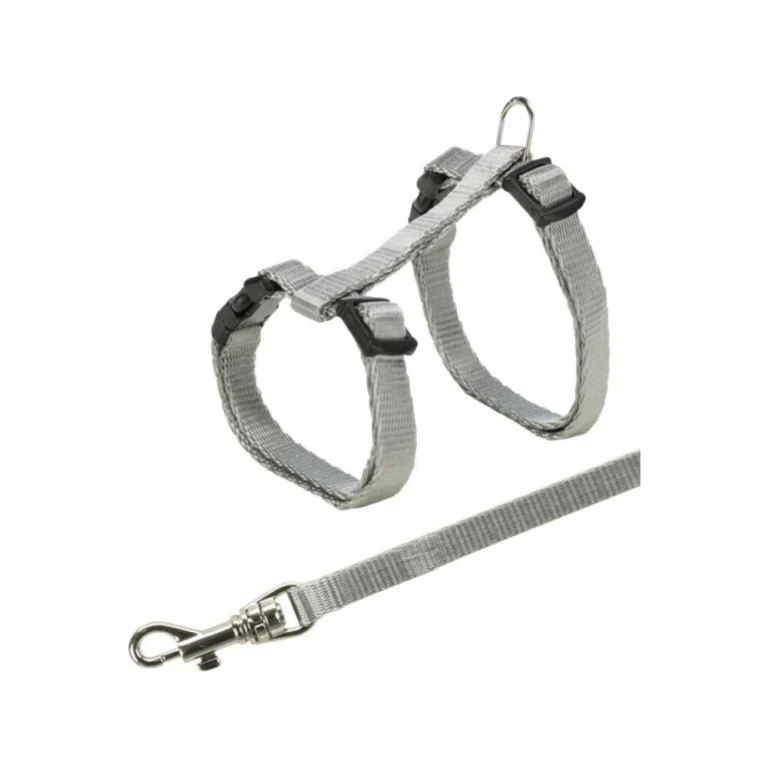 Trixie Junior petnešos kačiukams su pavadėliu, 19–31 cm / 8 mm, 1,20 m