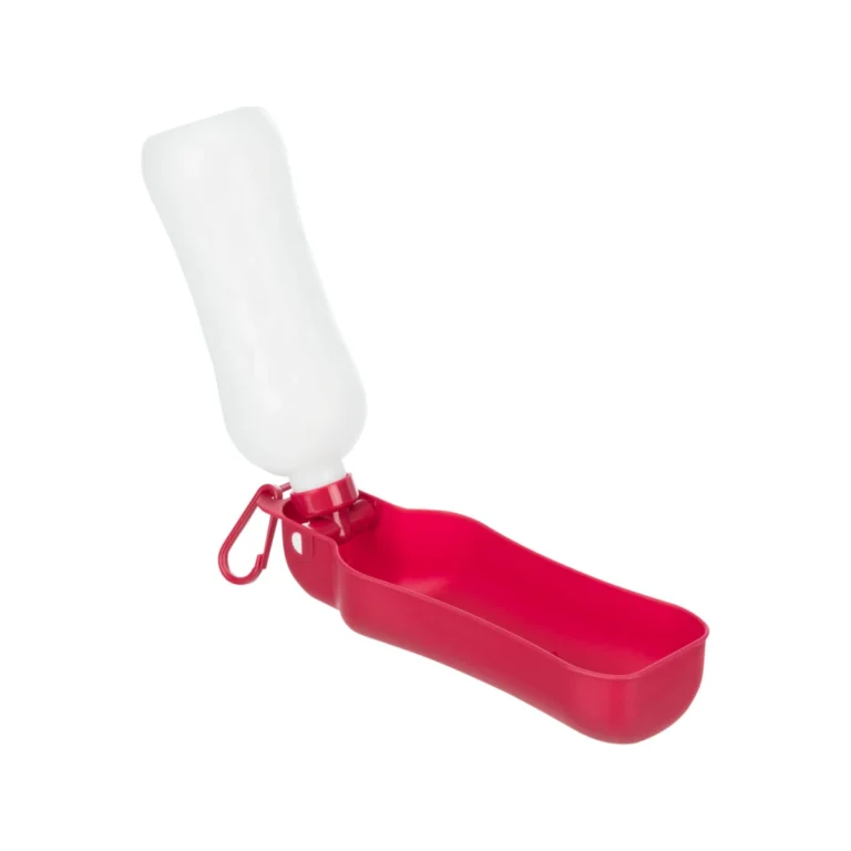 Trixie kelioninė gertuvė-butelis su dubenėliu, plastikinė, 0,5 l