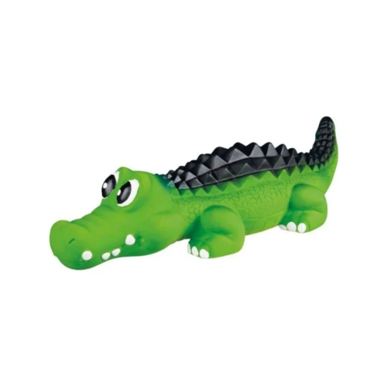 Trixie lateksinis žaislas krokodilas su garsu, 33 cm