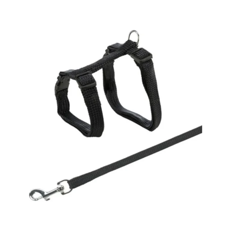 Trixie petnešos katėms su pavadėliu, 22–42 cm / 10 mm, pavadėlis 1,25 m
