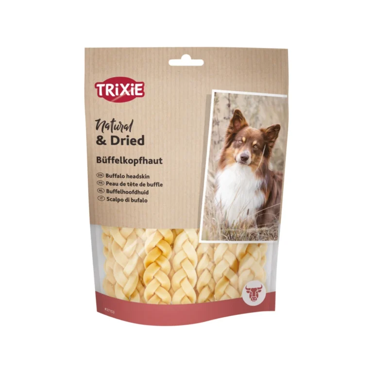Trixie pinta buivolo galvos oda, 12 cm, 200 g
