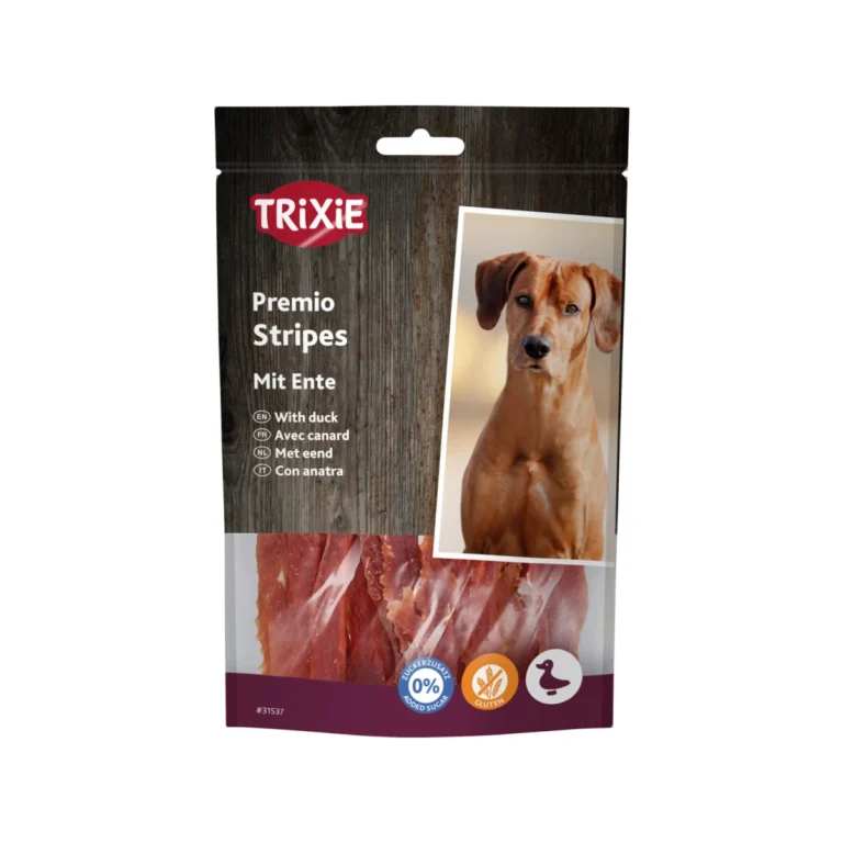 Trixie Premio Ducky Stripes antienos krūtinėlės juostelės, 100 g