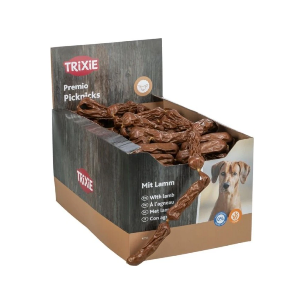 Trixie Premio Picknicks ėrienos dešrelės, 8 cm, 8 g