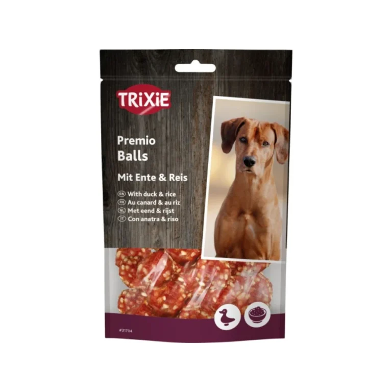 Trixie Premio ryžių ir antienos rutuliukai, 80 g