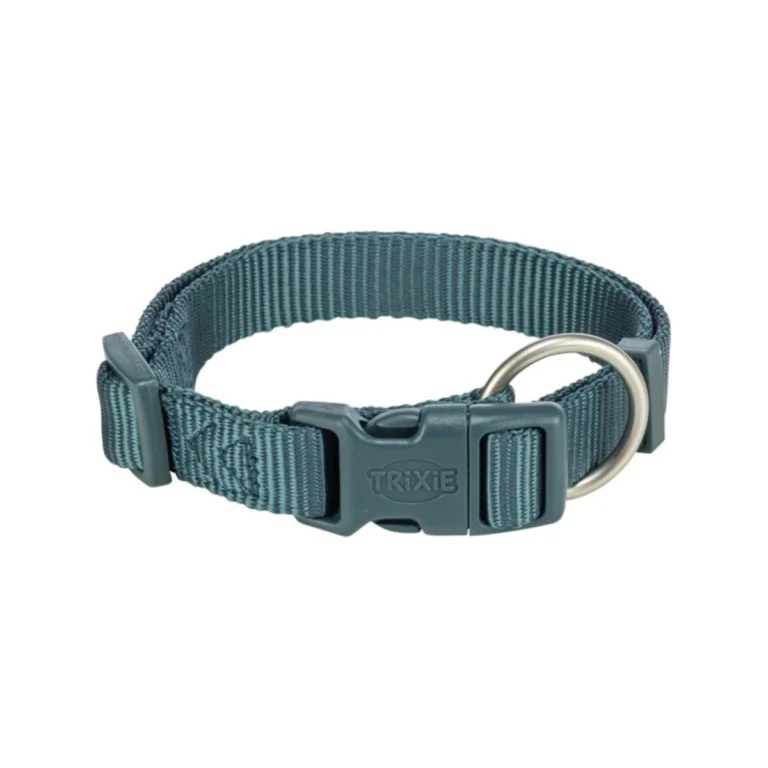 Trixie Premium antkaklis šunims, S–M, 30–45 cm / 15 mm, petrolio (tamsiai žalsvas)