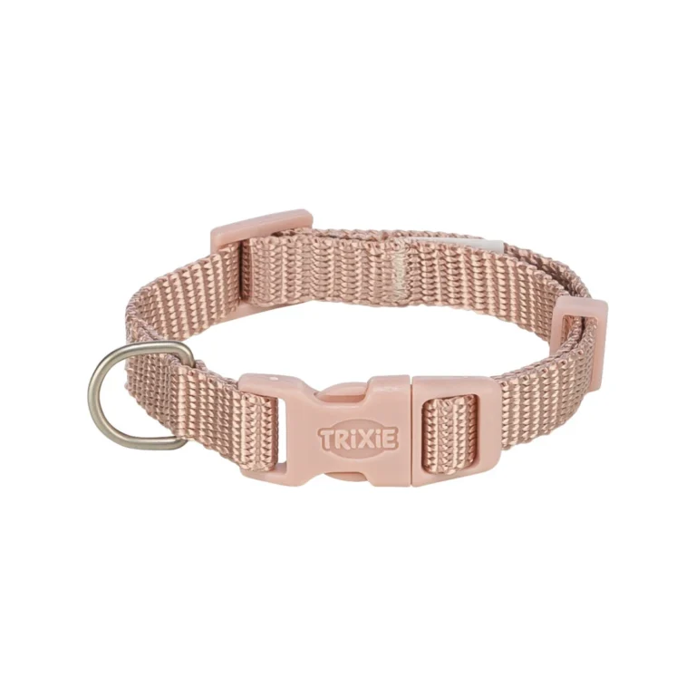 Trixie Premium antkaklis šunims, XS–S, 22–35 cm / 10 mm, šviesiai rausvas