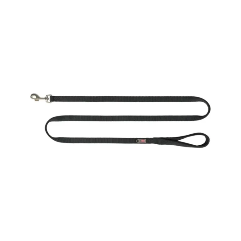 Trixie Premium ilgas pavadėlis XS, 1,8 m / 10 mm, juodas