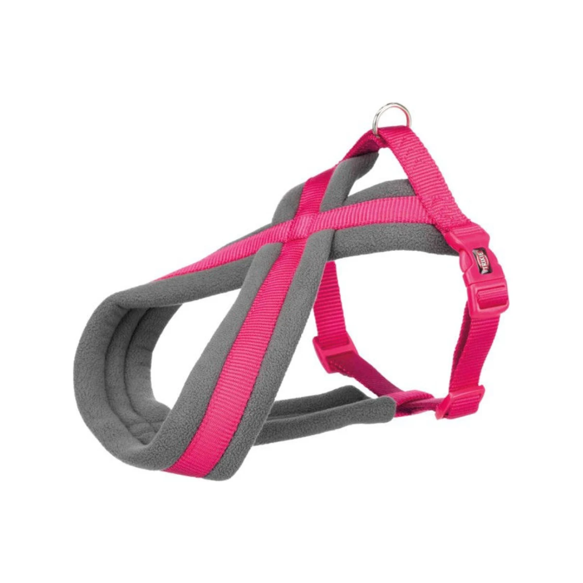 Trixie Premium Touring petnešos šunims, L–XL, 70–110 cm / 25 mm, fuksijos spalvos