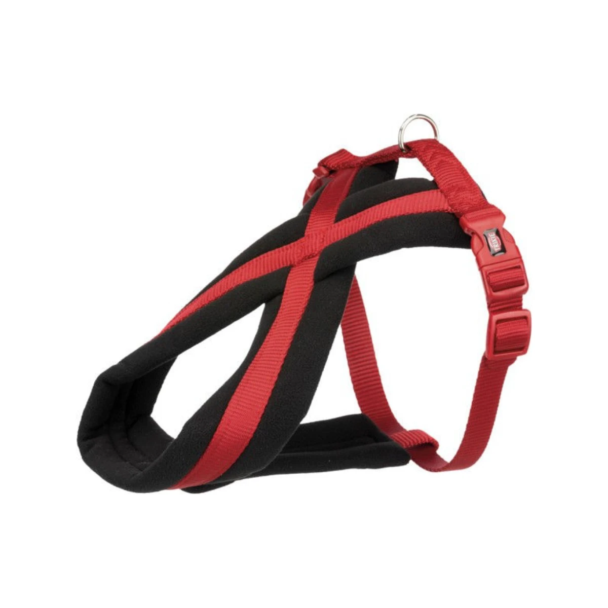 Trixie Premium touring petnešos šunims, S, 35–65 cm / 20 mm, raudonos