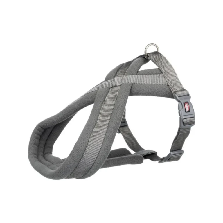 Trixie Premium Touring petnešos šunims, XS–S, 30–55 cm, 15 mm, grafito spalvos