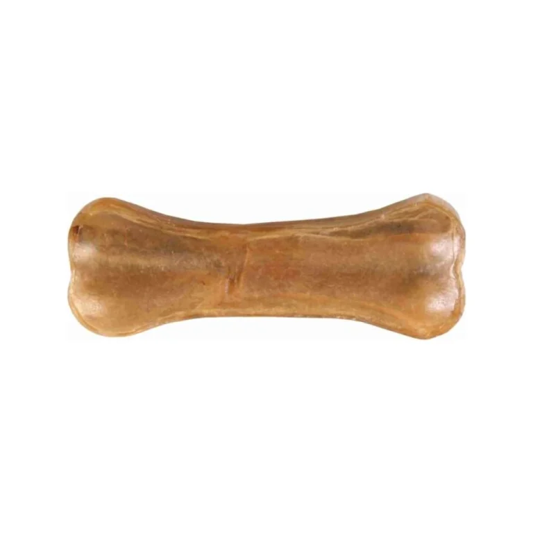 Trixie presuotas kramtomas kaulas iš buivolo odos, 8 cm, 15 g