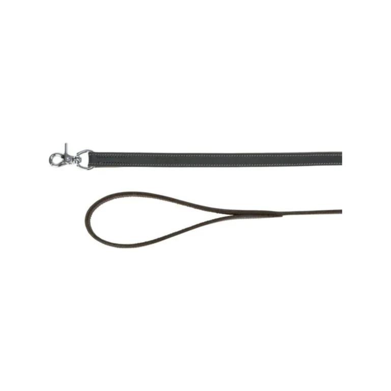Trixie Rustic riebalais apdorotos odos pavadėlis, XS–S, 1,2 m / 12 mm, pilkas