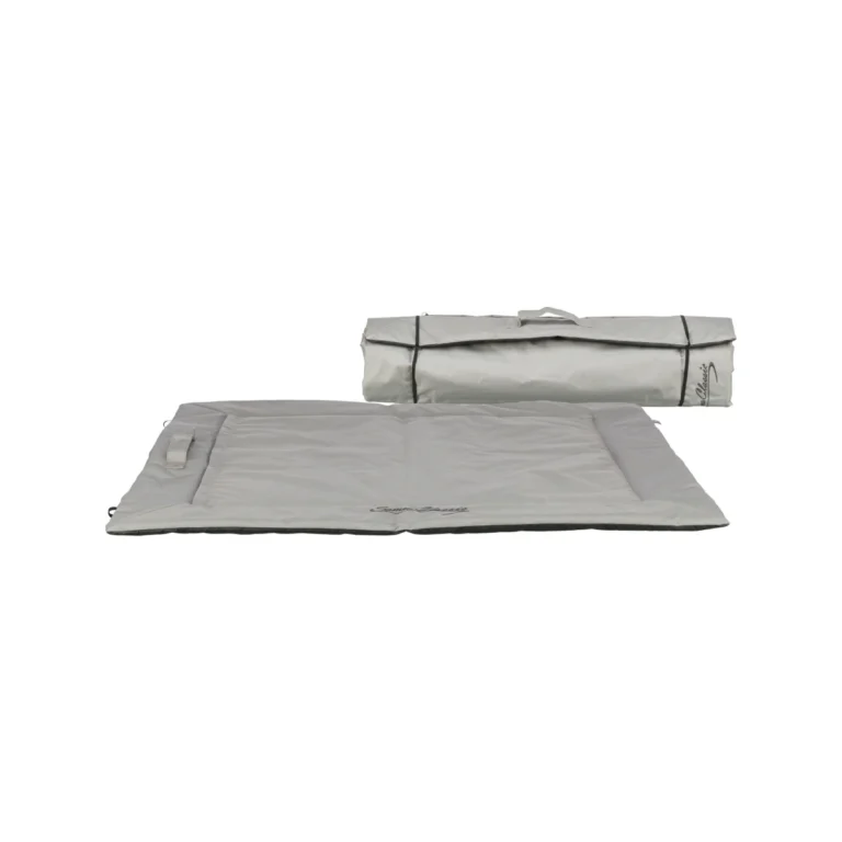 Trixie Samoa Classic kelioninis gultas-antklodė šunims, 120 × 80 cm, šviesiai mėlyna/pilka